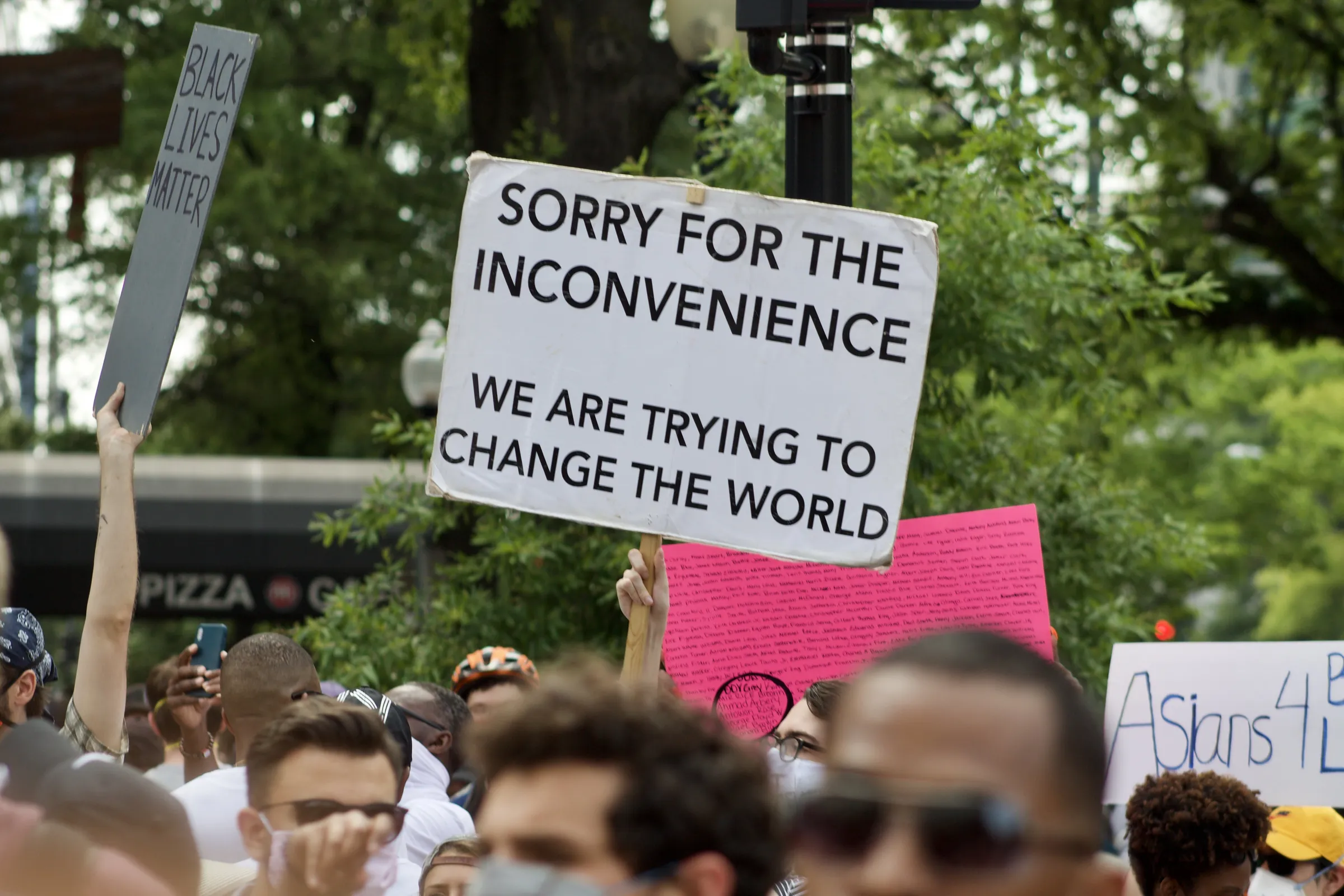 Black Lives Matter protest in Washington DC