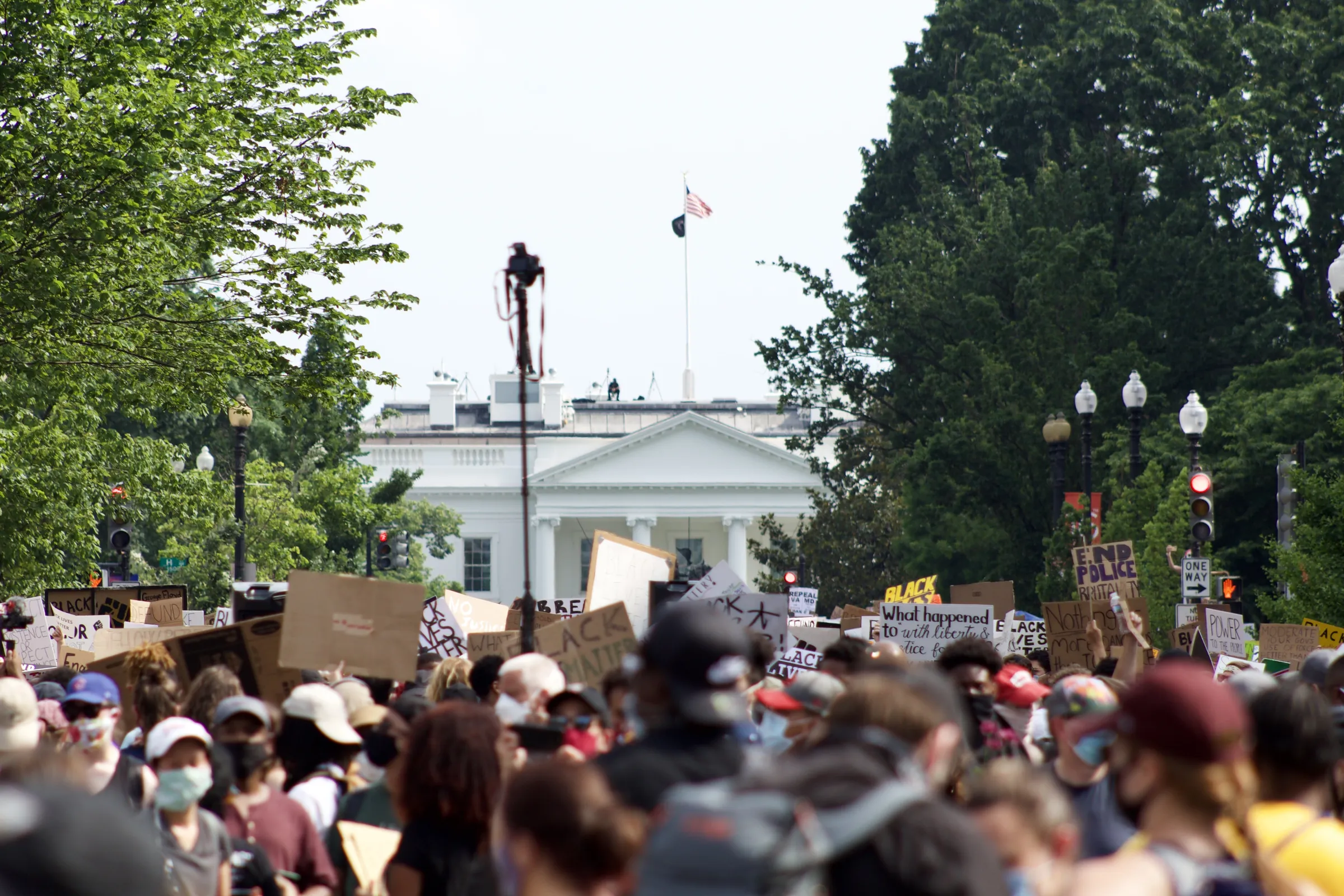 Black Lives Matter protest in Washington DC