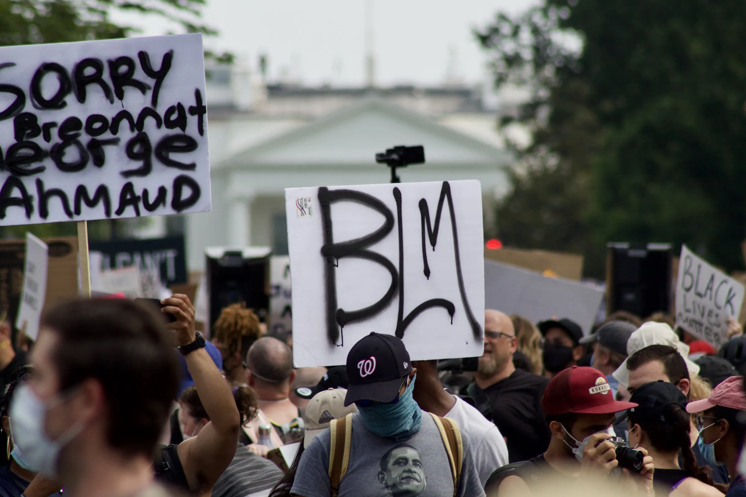 Black Lives Matter protest in Washington DC