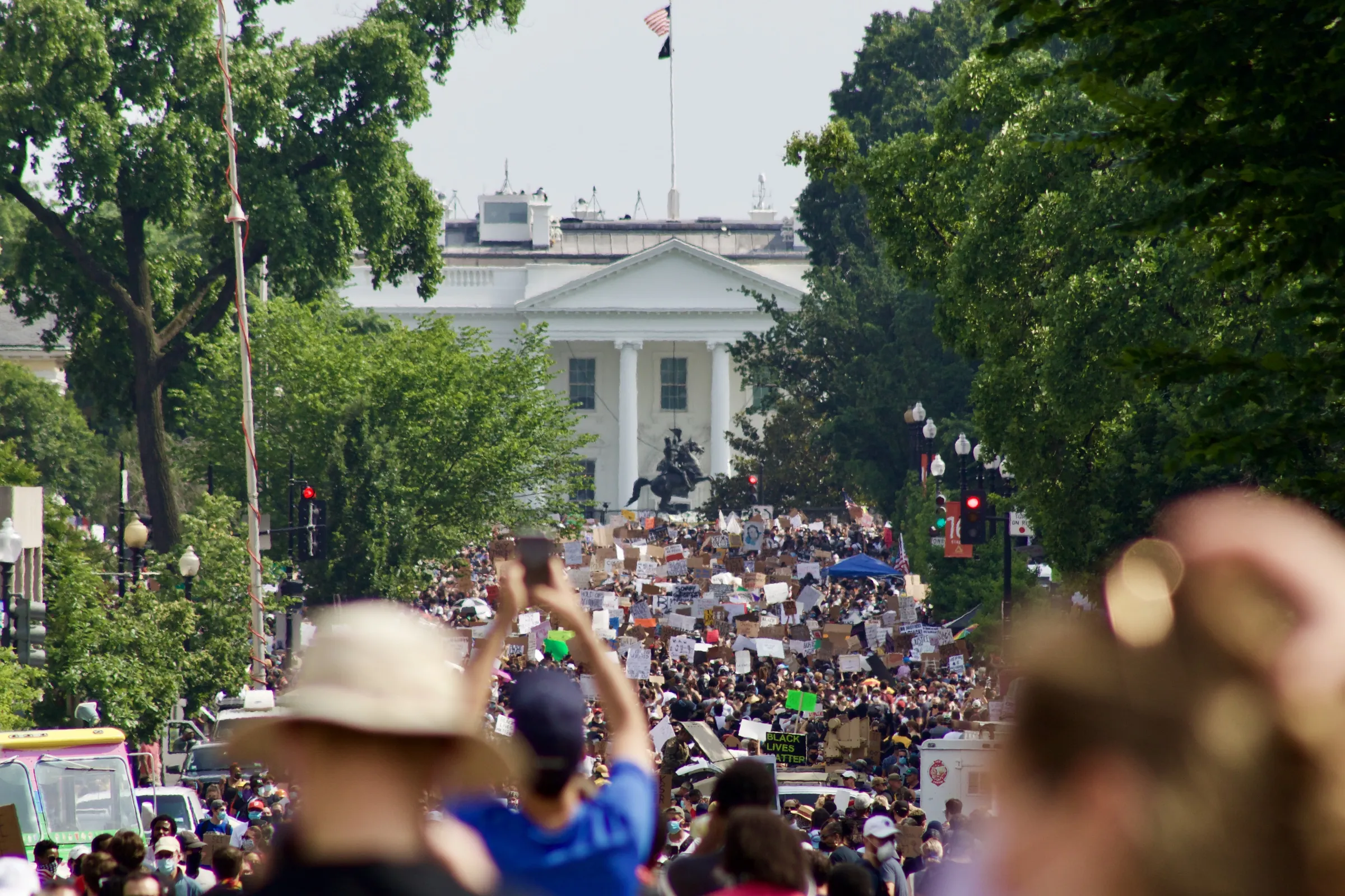 Black Lives Matter protest in Washington DC