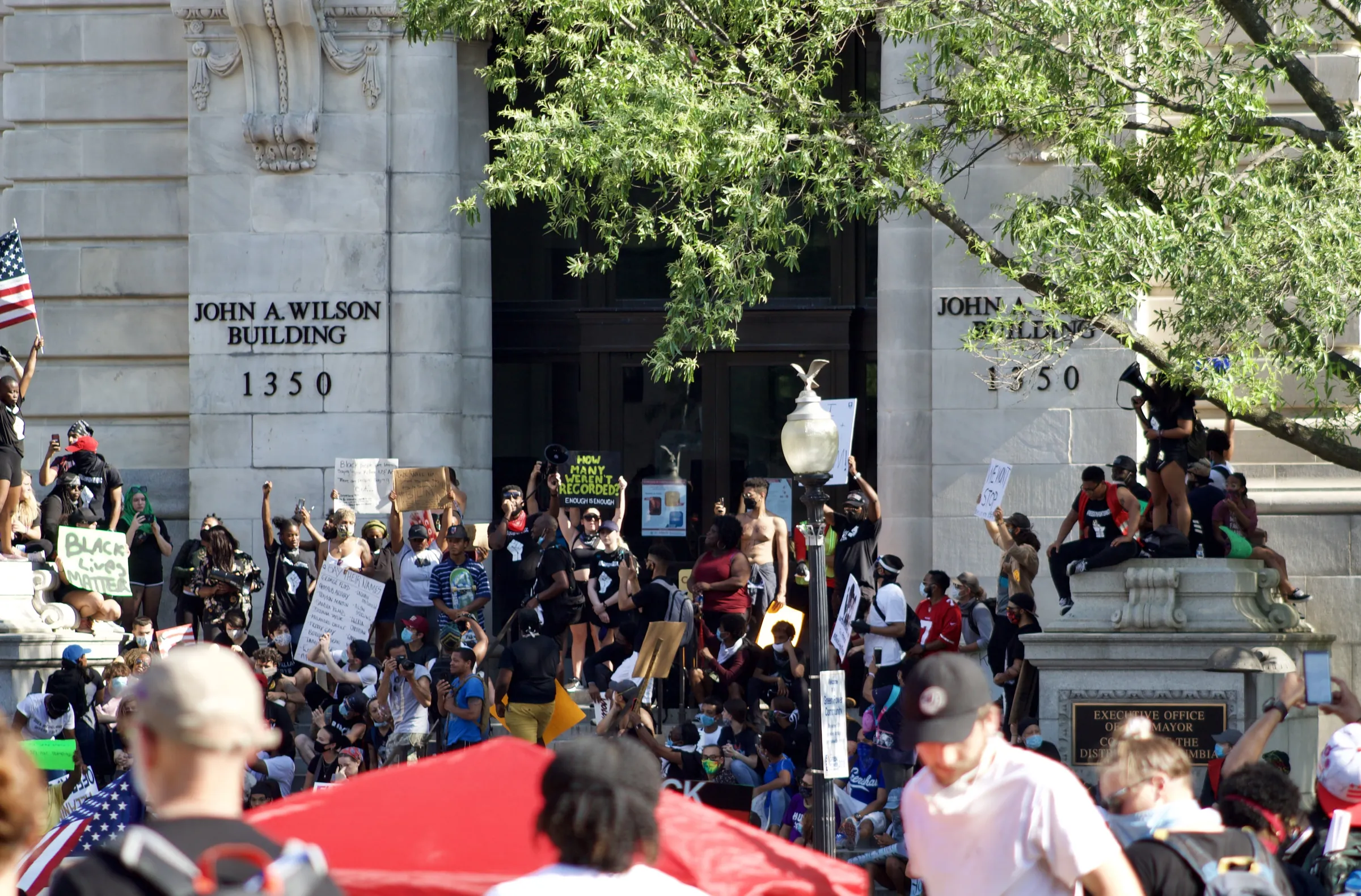 Black Lives Matter protest in Washington DC